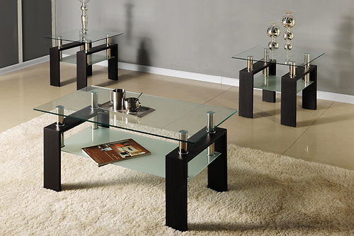 If-2048 & If-2048C - 3pc Coffee Table Set